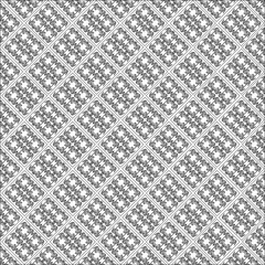 black and white seamless knitted pattern
