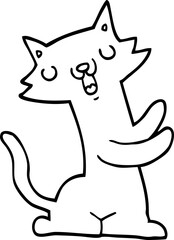 cartoon cat
