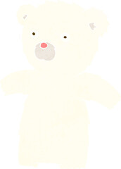 cartoon polar bear