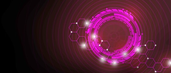 abstract background tech sci fi innovation pattern design