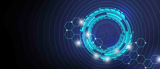 abstract background tech sci fi innovation pattern design