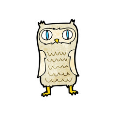 cartoon  owl