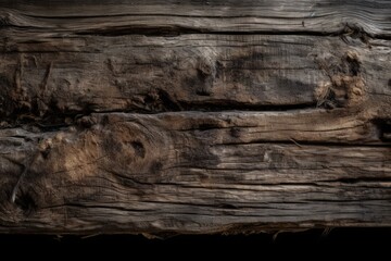 Rustic Weathered Wooden Plank with Rich Texture