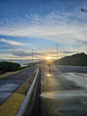 Fototapeta premium Sol praia e natureza