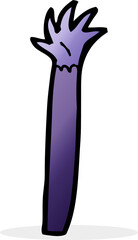 cartoon halloween vampire arm