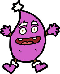 cartoon funny creature