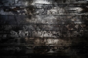 Weathered Brushed Metal Texture in Black and Gray with Industrial Appeal
