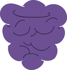 quirky hand drawn cartoon berry
