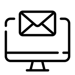 email line icon