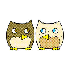 cute cartoon owls