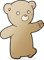 cartoon teddy bear