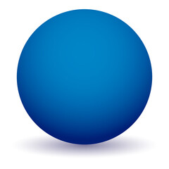 3d globe - blue