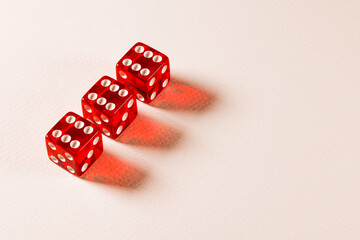 Dice for board game and role-playing game