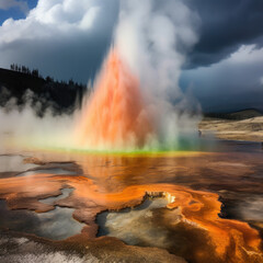 Fototapeta premium geyser