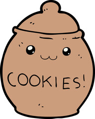 cartoon cookie jar