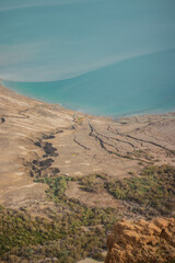 The Dead Sea from the Jericho Mountains, Palestine