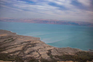 The Dead Sea from the Jericho Mountains, Palestine