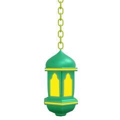 Ramadan lantern bringing festive glow, celebration