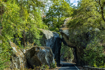 Arch Rock at the Entrance of Yosemite National Park