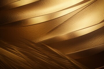 Warm and Inviting Gold Metal Texture