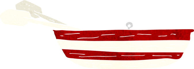 cartoon rowing boat © lineartestpilot