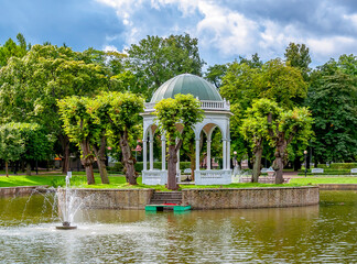 Summer-house in the park at Kadriorg palace, Tallinn, Estonia