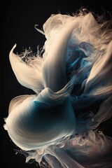 abstract smoke background, generative AI