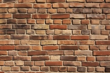 Fototapeta premium detailed red brick wall texture