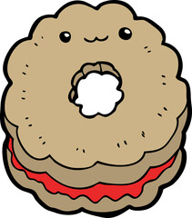 cartoon biscuit