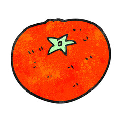 textured cartoon tomato