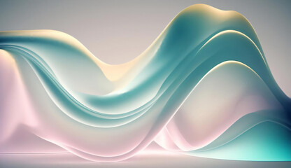 Abstract Background. Abstract Light Background. Abstract 3D Background. Abstract Fluid Wave 3D Background. Gradient design element for backgrounds, banners, wallpapers, posters and covers.