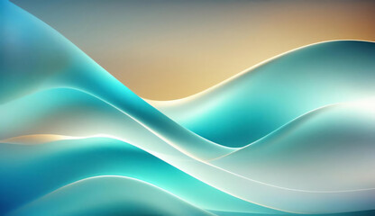 Obraz premium Abstract Background. Abstract Light Background. Abstract 3D Background. Abstract Fluid Wave 3D Background. Gradient design element for backgrounds, banners, wallpapers, posters and covers.