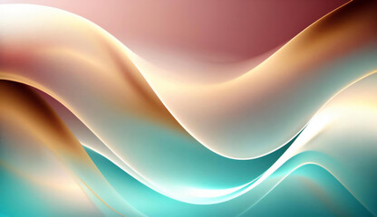 Abstract Background. Abstract Light Background. Abstract 3D Background. Abstract Fluid Wave 3D Background. Gradient design element for backgrounds, banners, wallpapers, posters and covers.