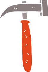 cartoon doodle hammer