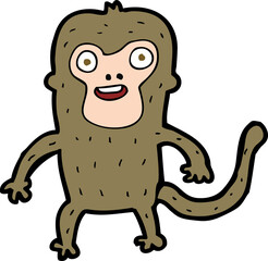cartoon monkey