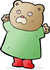 funny cartoon bear
