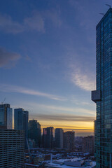Obraz premium View on Skyscrapers in Toronto Ontario Canada