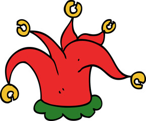 cartoon jester hat