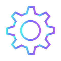 setting business icon with black outline style. business, icon, checklist, symbol, document, vector, report. Vector illustration