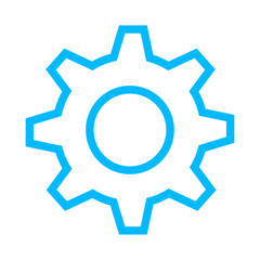 setting business icon with black outline style. business, icon, checklist, symbol, document, vector, report. Vector illustration