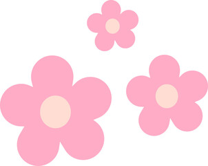 Pink Flower Element