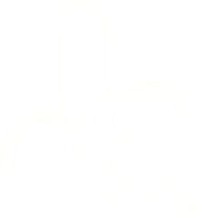 Banana Chalk Drawing