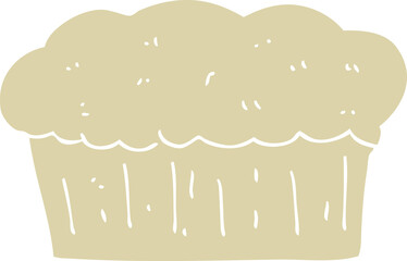 flat color illustration of a cartoon loaf of bread
