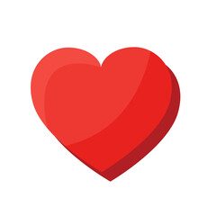red heart doodle icon	