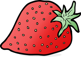 cartoon strawberry