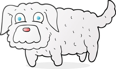 cartoon small dog