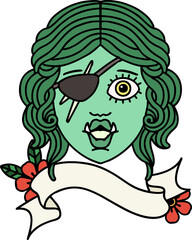 orc rogue character face illustration