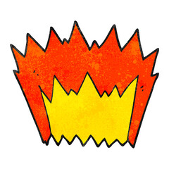 textured cartoon explosion