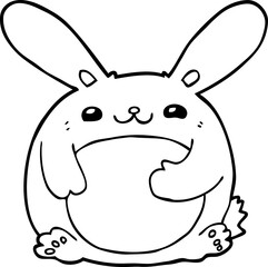 cartoon rabbit