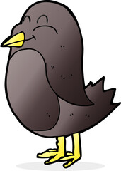 cartoon bird